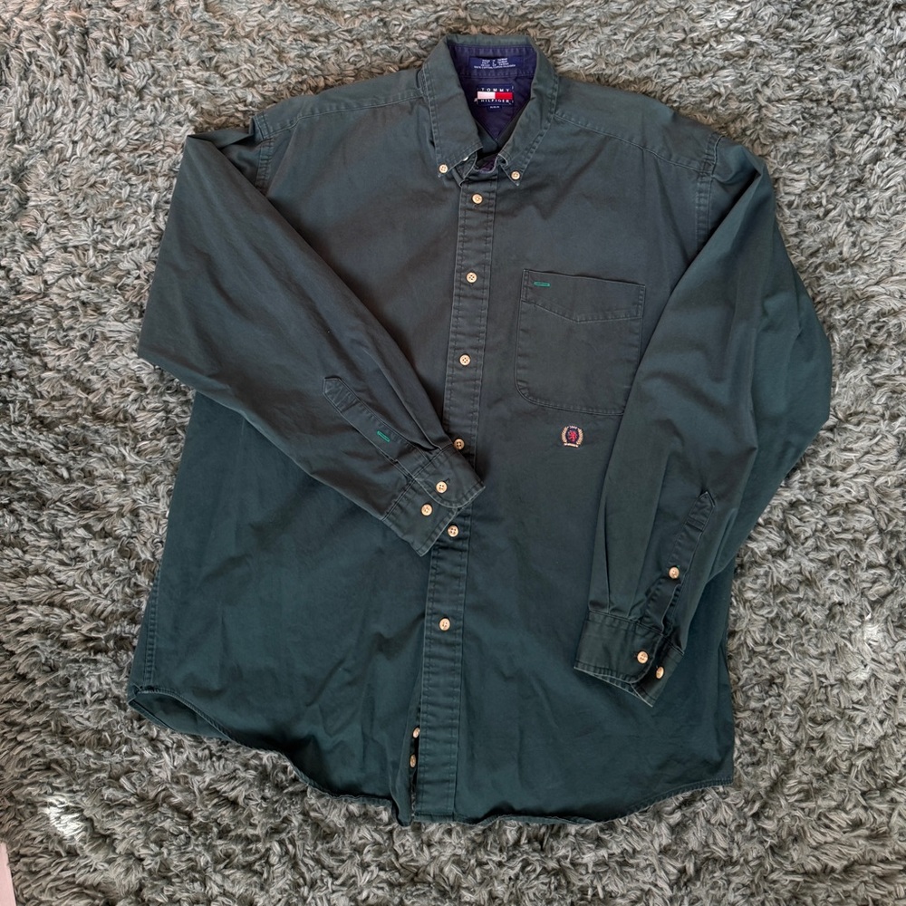 Vintage Tommy Hilfiger Button Down Sz M